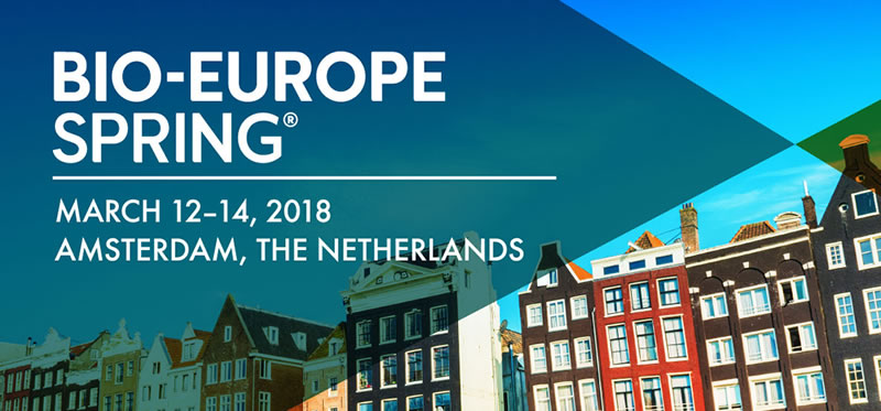 BIO-Europe Spring 2018 in March 12-14 in Amsterdam