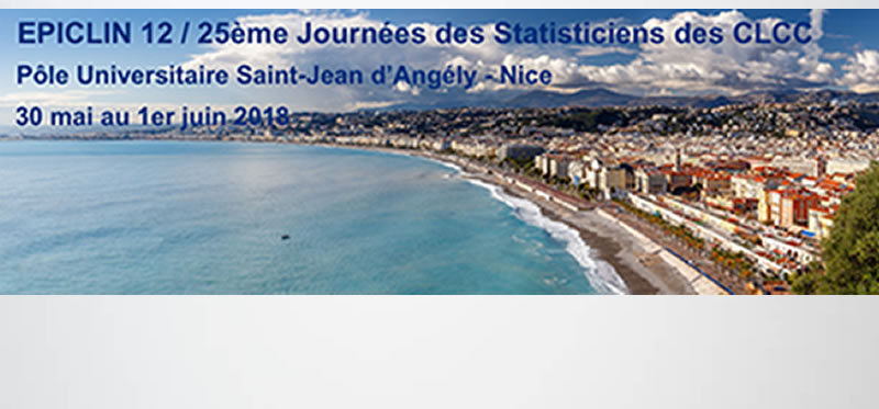 EPICLIN 2018- 25e Journées des statisticiens des CLCC