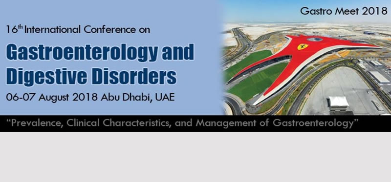 16th International Conference on Gastroenterology and Digestive Disorders