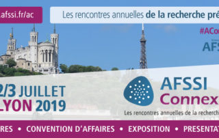 AFSSI Connexions 2019 - Les rencontres annuelles de la recherche préclinique