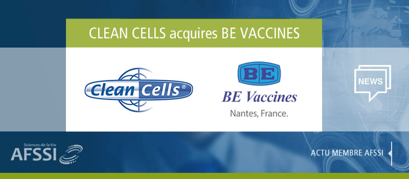 Clean Cells acquires BE Vaccines