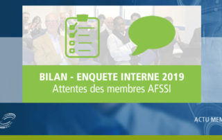 Bilan enquête interne AFSSI 2019