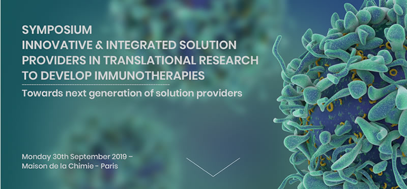 Symposium Innovative & integrated solution providers in translational research Toward Next Generation of Solution Providers