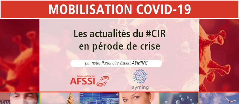 Actualité AFSSI : Actualités pratiques du CIR via AYMING