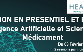 Formation IA et Sciences du Médicament